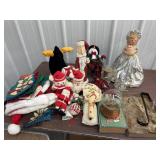 Christmas Items, crochet Santa