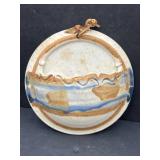 Station House Pottery 6in dia. wall pocket