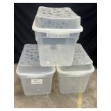 3 Yaffa 26 gal Totes