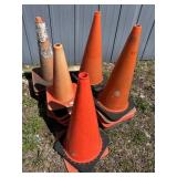 Approx. 28 safety cones
