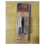 Montana 3/8" Diamond Tile Drill Bit - new
