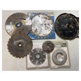 Variety Saw Blades - 7-1/4", 3-3/8", 6-1/2"