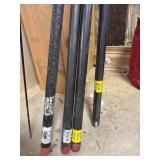 (4) Steel Pipes - 10ï¿½ x 3/4" , 48" x 3/4" &