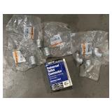 1/4"ï¿½ Galvanized Couplings, Elbow Fittings &
