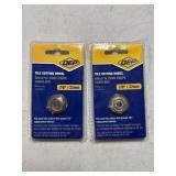 (2) 7/8" Tile Cutting Wheels