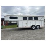 1999 Circle J Horse Gooseneck Trailer - Trailer