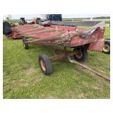 IH 1063 6R30" Corn Head w/ Head Carrier Cart