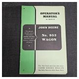 JD Wagon 953 Operators Manual