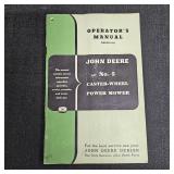 JD CasterWheel Power Mower No 5Operators Manual