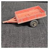 Vintage Hubley Kiddie Toy No. 5 Utility Trailer