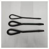 (3) Vintage Cast Metal Tool-Style Screwdriver