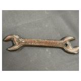Deere Mansure Co A522 open ended wrench, 7.75in.,