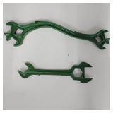 (2) VTG Cast-Iron Farm Implement Wrench