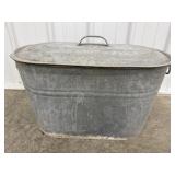 Galvanized Boiler w/ lid