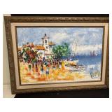 Signed Oil on Canvas Painting