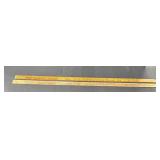 2 adv. yardsticks-U.M. Krause Lumber(Valparaiso) &
