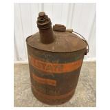 Allstate Metal Motor Oil Can