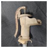 Vintage Cast-Iron Hand-Operated Water Pump