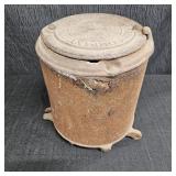 Antique Deere & Mansur Cast-Iron Seed Hopper