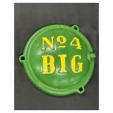Vtg John Deere No. 4 Hub Cover Cast Iron Z859-H