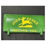 Vtg  JD Cast Iron Tractor Tool Box Lid Z412-H,