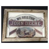 Framed "We Sell John Deere" Sign