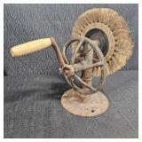 Antique Hand-Cranked Polishing Grinder