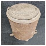 Antique Deere & Mansur Cast-Iron Seed Hopper