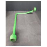 J.D. Fly Wheel wrench arm is 13in long