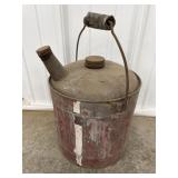 Galvanized Gas Can