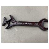 Antique J I. Case Plow Works 1222 Wrench