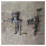 VTG Corona Corn Mill & OVB Meat Chopper No. 80