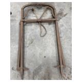 Primitive Hay Bale Carrier