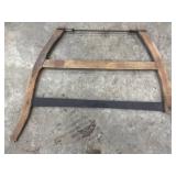 Primitive Cross Cut Bow Saw