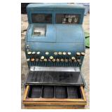 Antique National Cash Register w/ key
