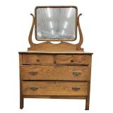 Antique Oak Dresser w/ mirror
