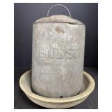 Hudson Chicken Waterer w/ Crock Base