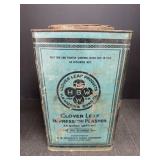 Clover Leaf Impression Plaster Tin