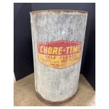 Chore-Time Galvanized Self Chicken Feeder