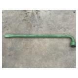 Lug wrench pry bar, 2ft x 1.25in