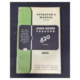 JD 820 Tractor Operators Manual