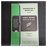 JD 520 Tractor Operators Manual