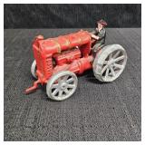 VTG Fordson Cast Iron Toy Tractor w/ Driver