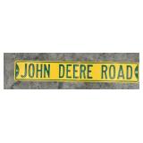 Embossed Heavy Metal JD Road Sign