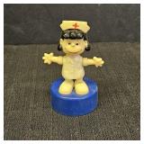 Vintage 'Lucy the Nurse' Push Puppet