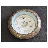 4' Hunt Hallmark Fine China Porcelain Coaster w/