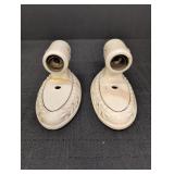 (2) Vtg Electric Light Fixture's one with pull