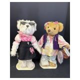 Brass Button Bears 1950's & 1960ï¿½s Lucy & Ivy 20th