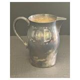 Paul Revere Reproduction Silver Plate Pitcher 7.5'