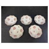5- 5' LS&S Carlsbad Austria China Bowls